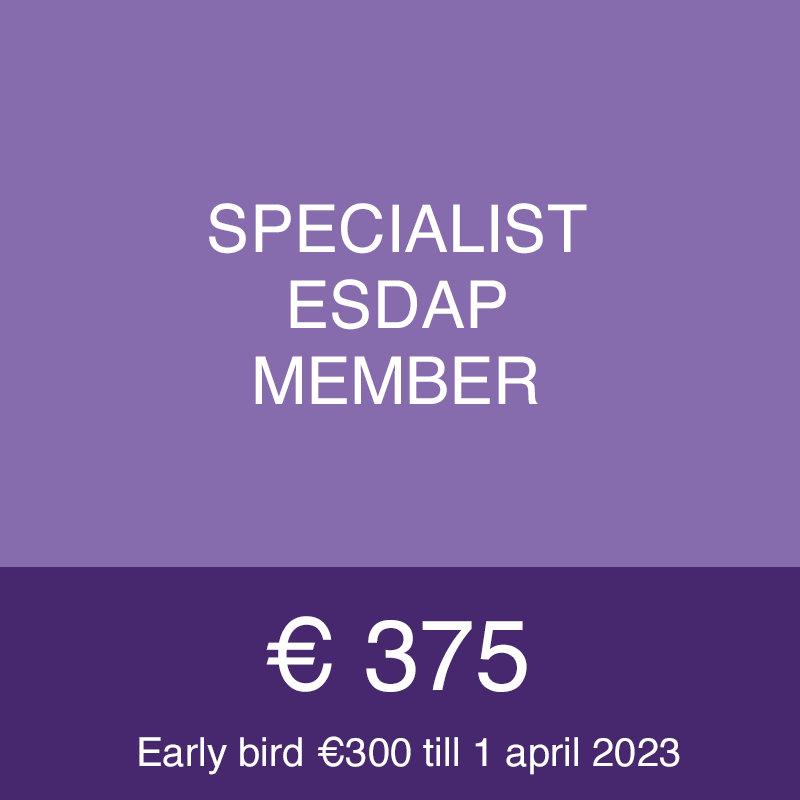 Specialist ESDAP member