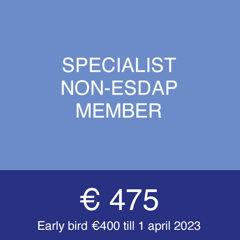 Specialist non-ESDAP member